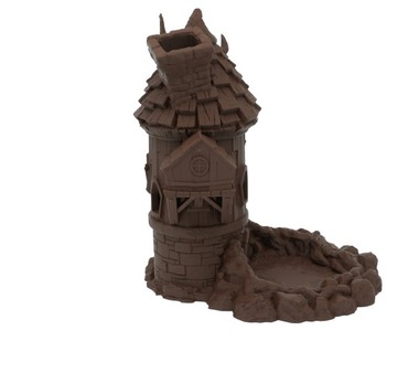 Дом волшебника, большая башня для игры в кости - Башня Брауна для игры в кости