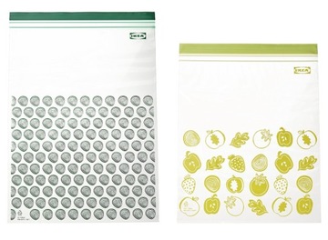 IKEA ISTAD Torba plastikowa strunowa 6L 4,5L 30szt