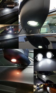 LAMPKI LED PODŚWIETLENIE LUSTEREK Ford Fusion USA