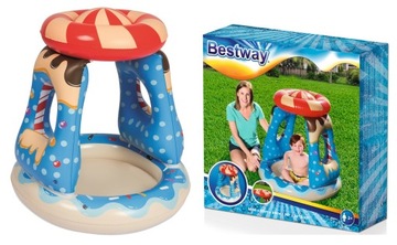52270 Basen Basenik 52270 Candywille 91x91x89cm brodzik wanienka BESTWAY