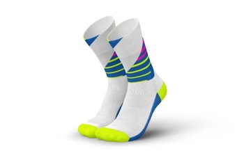 Incylence Skarpety do Biegania Running Ladders white/canary 39-42