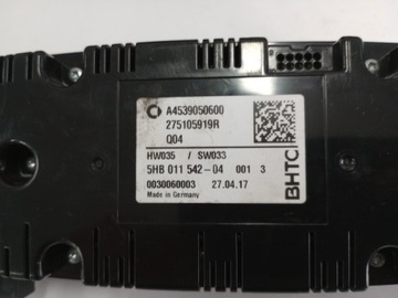 SMART FORFOUR II PANEL KLIMATIZACE 275105919R EVROPA