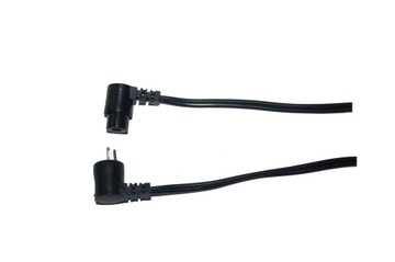 Kabel głośnikowy wtyk kątowy/gniazdo kątowe