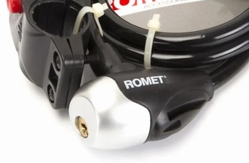 ZAPIĘCIE DO ROWERU BLOKADA ROWEROWA LINKA MOCNA ROMET KLUCZ 100CM