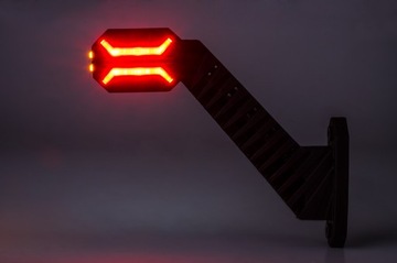 ЗАДНИЙ УГЛОВОЙ ГАБАРИТНЫЙ ФОНАРЬ, ТРЕХЦВЕТНЫЙ СВЕТОДИОДНЫЙ ГАБАРИТНЫЙ ФОНАРЬ, 2 шт, ДРАКОН