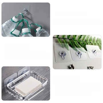 НАКЛЕЙКИ БЕЗ СЛЕДОВ НАКЛЕЙКИ ИЗ НЕРЖАВЕЮЩЕЙ СТАЛИ БЕЗ ГВОЗДЕЙ 30 ШТ.