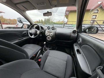 Nissan Micra IV Hatchback 5d 1.2 80KM 2011 Nissan Micra TYLKO 134tyśkm 1WŁAŚCICIEL 1.2B CLIMATRONIC 2011 ZADBANA Tekna, zdjęcie 30