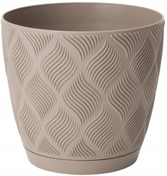 DONICZKA FLOW PETIT 3D Z PODSTAWKĄ BEŻOWA 15CM