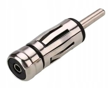 ADAPTER ANTENOWY WTYCZKA WTYK PROSTY ANTENA RADIA PRZEJŚCIE ISO DIN AK124