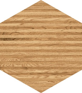 Flare wood hex 12,5x11 Domino - glazura