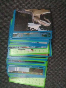 Наклейки Lego Jurassic World - 50 различных деталей