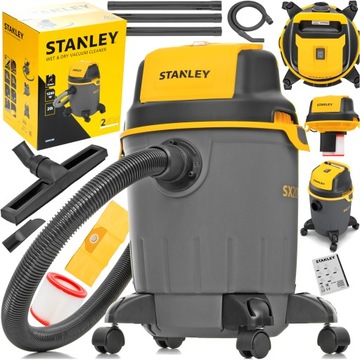 STANLEY WORKSHOP ПЫЛЕСОС ПРОМЫШЛЕННЫЙ СУХОЙ ВЛАЖНЫЙ МОЩНЫЙ ВЫДУВ