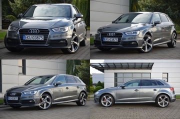 Audi A3 8V Sportback 5d 1.4 TFSI g-tron 110KM 2014 2XS-LINE 1.4 TFSI SKÓRA LED NAVI XENON BANG&amp;OLUFS, zdjęcie 1