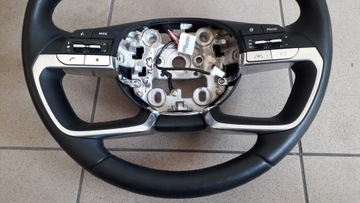 HYUNDAI TUCSON III IV 2020 РУЛЕВОЕ КОЛЕСО С ПОДОГРЕВОМ, КОЖА