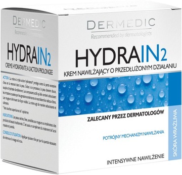 DERMEDIC HYDRAIN 2 Krem nawilżający do twarzy na dzień i noc 50 ml