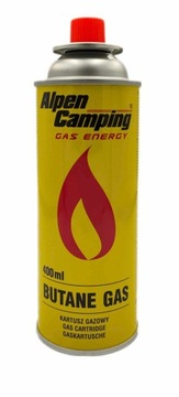 Kartusz gazowy nabój 400 ml nabój do palnika 4 szt.