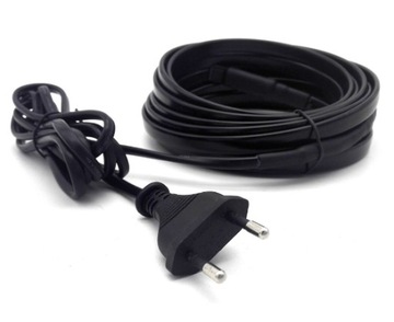 KABEL PRZEWÓD GRZEWCZY GRZEJNY SAMOREGULUJĄCY 230V, moc 34W - 2m z wtyczką