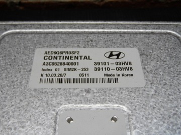 HYUNDAI IONIQ JEDNOTKA 39101-03HV8 39110-03HV8
