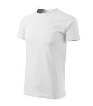 Koszulka męska BAWEŁNIANA T SHIRT męski t-shirt bawełna Basic 129 M