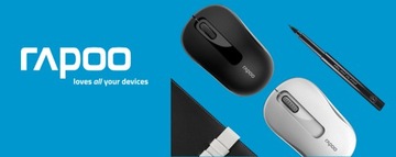 Беспроводная оптическая мышь RAPOO M10PLUS/белый
