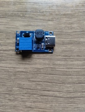 Повышающий преобразователь MT3608 5В - 28В 2А с USB-C Arduino