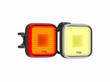 Zestaw oświetlenia Knog Blinder Square Twinpack przód + tył