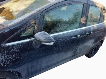 FORD B-MAX 12-19R DVEŘE LEVÉ PŘEDNÍ KÓD LAK KC ČERNÉ KOMPLETNÍ