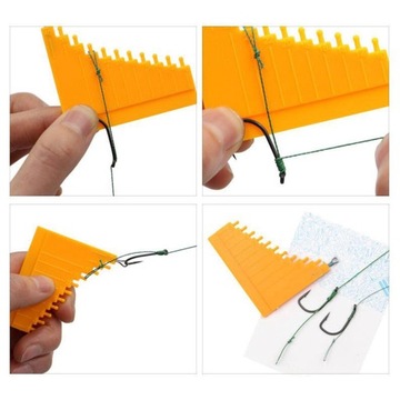 Инструмент для завязывания поводка для волос Прибор для ловли карпа