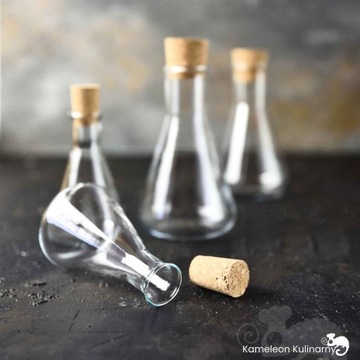 ГРАФИН СТЕКЛЯННЫЙ С ПРОБКОЙ для МАСЛЯНОГО УКСУСА 250мл 2 шт.