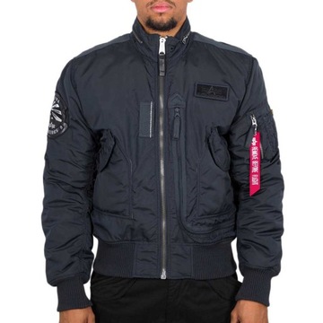 Kurtka Alpha Industries Engine 103101 07 Granatowa M