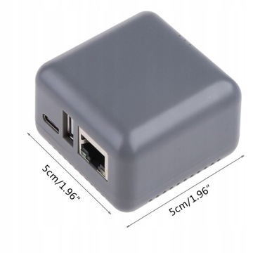 Порт USB 2.0 Быстрый сервер печати 10/100 Мбит/с RJ45 LAN