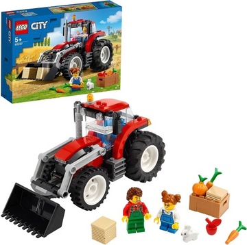 LEGO CITY TRACTOR (60287) КОМБАЙНОВЫЙ СЕЛЬСКОХОЗЯЙСТВЕННЫЙ ТРАКТОР