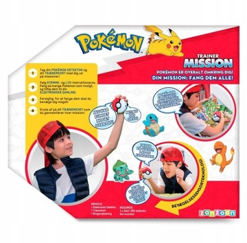 Интерактивная игра Zanzoon Pokemon Trainer Mission
