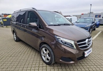 Mercedes Klasa V W447 Ekstra Długi 2.1 V220 d 163KM 2017 Mercedes-Benz Klasa V 2,2 diesel 163KM6 osobowyAutomax4x4Salon PLASO1 wlas, zdjęcie 2