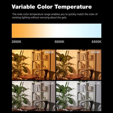 Godox Studio LED Video Light Zoomable Photography