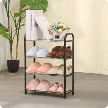 ШКАФ ДЛЯ ОБУВИ ПОЛКА СТАБИЛЬНЫЙ КНИЖНЫЙ ШКАФ МОБИЛЬНАЯ СКЛАДНАЯ ПОДСТАВКА 4 РЯДА