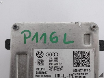 AUDI VW SKODA MODUL ŘÍZENÍ 4G0907697D