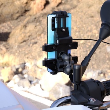 ДЕРЖАТЕЛЬ РАМКИ МОТОЦИКЛА ДЛЯ ТЕЛЕФОНА, ЗЕРКАЛА ВКЛ/ВЫКЛ