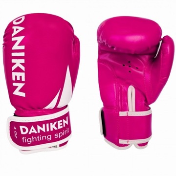 Rękawice bokserskie DANIKEN 8 oz RÓŻOWE