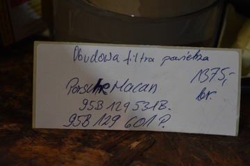 IDEALNI POUZDRO FILTRU VZDUCHU PORSCHE MACAN 1