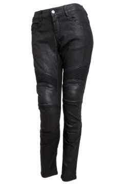 Брюки джинсовые OZONE ROXY женские вощеные черные 36/30