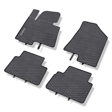 РЕЗИНОВЫЕ КОВРИКИ для внедорожника Kia Sportage III 2010-2016 гг.