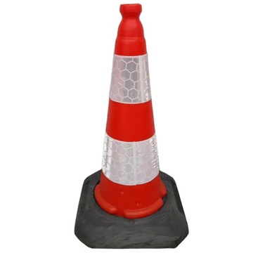Pachołek drogowy 50cm PCV JSP ostrzegawczy odblask