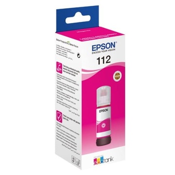 Tusz Epson 112 T06C34 czerwony oryginalny