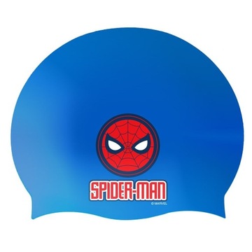 CZEPEK PŁYWACKI DLA DZIECI SILIKONOWY SPIDER-MAN