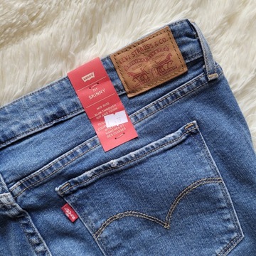Джинсы LEVI`S 711 Skinny W32 L32 32x32 XL РАСПРОДАЖА