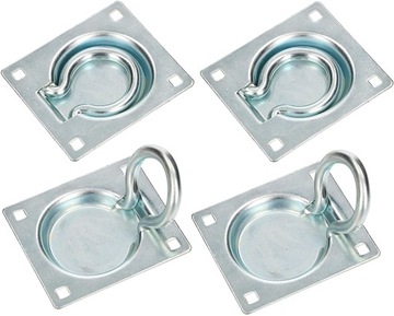 UCHWYT MOCOWANIA ŁADUNKU 90X75 MM WPUSZCZANY 4 SZT