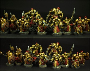 Figurki SF Spartan Warriors set [10szt] + Podstawki 28mm Scibor 28SF0143