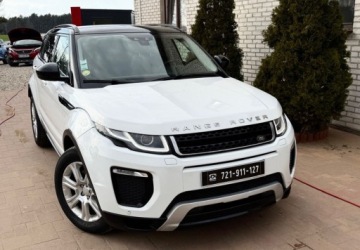 Land Rover Range Rover Evoque I SUV 5d Facelifting 2.0D TD4 150KM 2017 Land Rover Range Rover Evoque 2.0 Diesel 150KM