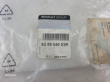 RENAULT MASTER III TRAFIC ZNAK LOGO 628904053R NOVÉ ORIG.